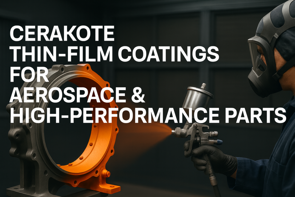Technician inspecting an extreme-temperature thermal barrier coating inside a large aerospace engine housing with the title Extreme-Temperature and Reusable TPS / Engine Coatings for Next-Gen Aerospace overlaid